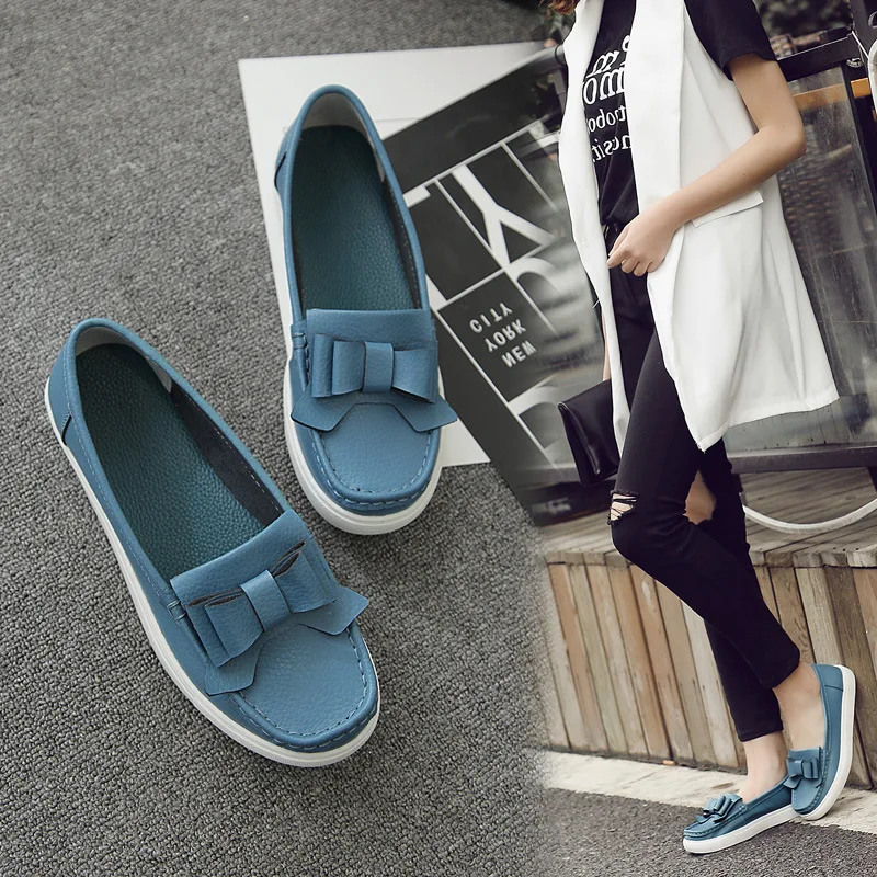 Кеды Gykaeo женские кожаные мягкая подошва повседневные кроссовки для медсестер с