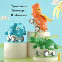 cartoon push dinosaur baby inertial toys cars cute press animal boys car for toddlers children christmas toys kids gifts