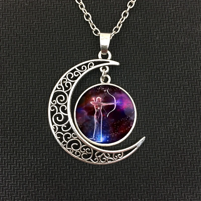 Новинка стильное персонализированное ожерелье из выпуклого стекла с кулоном 12