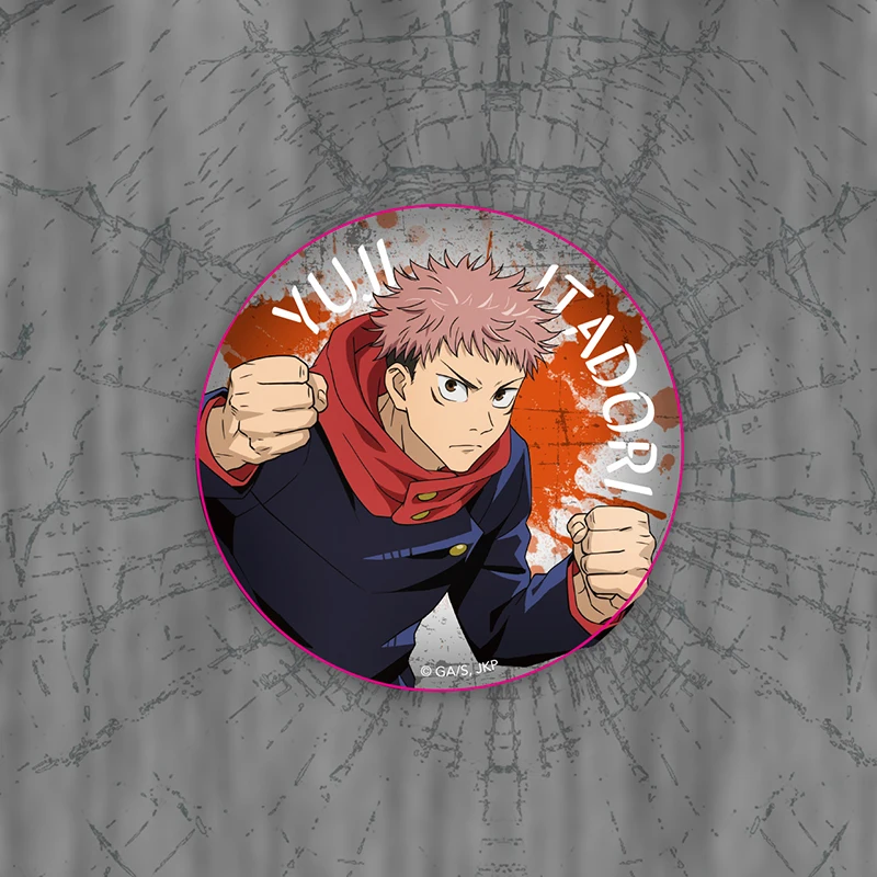 

Anime Jujutsu Kaisen Fushiguro Megumi Cute Metal Badge Button Brooch Pin Cosplay Clothings Decor Souvenir Props Xmas Gifts