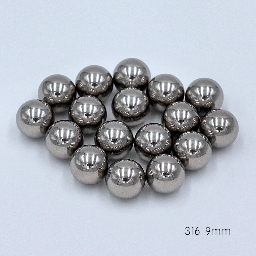 

9mm AISI 316 Stainless Steel Ball Grade 100 High Precision Solid Bearing Balls