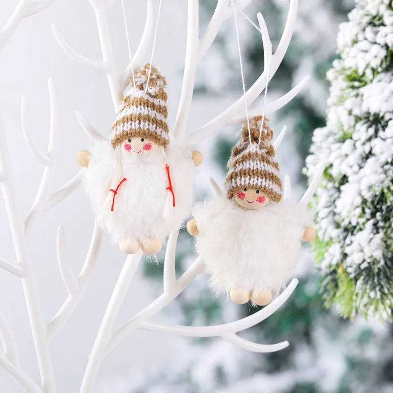 2 шт. новогодние и рождественские милые куклы | Дом сад