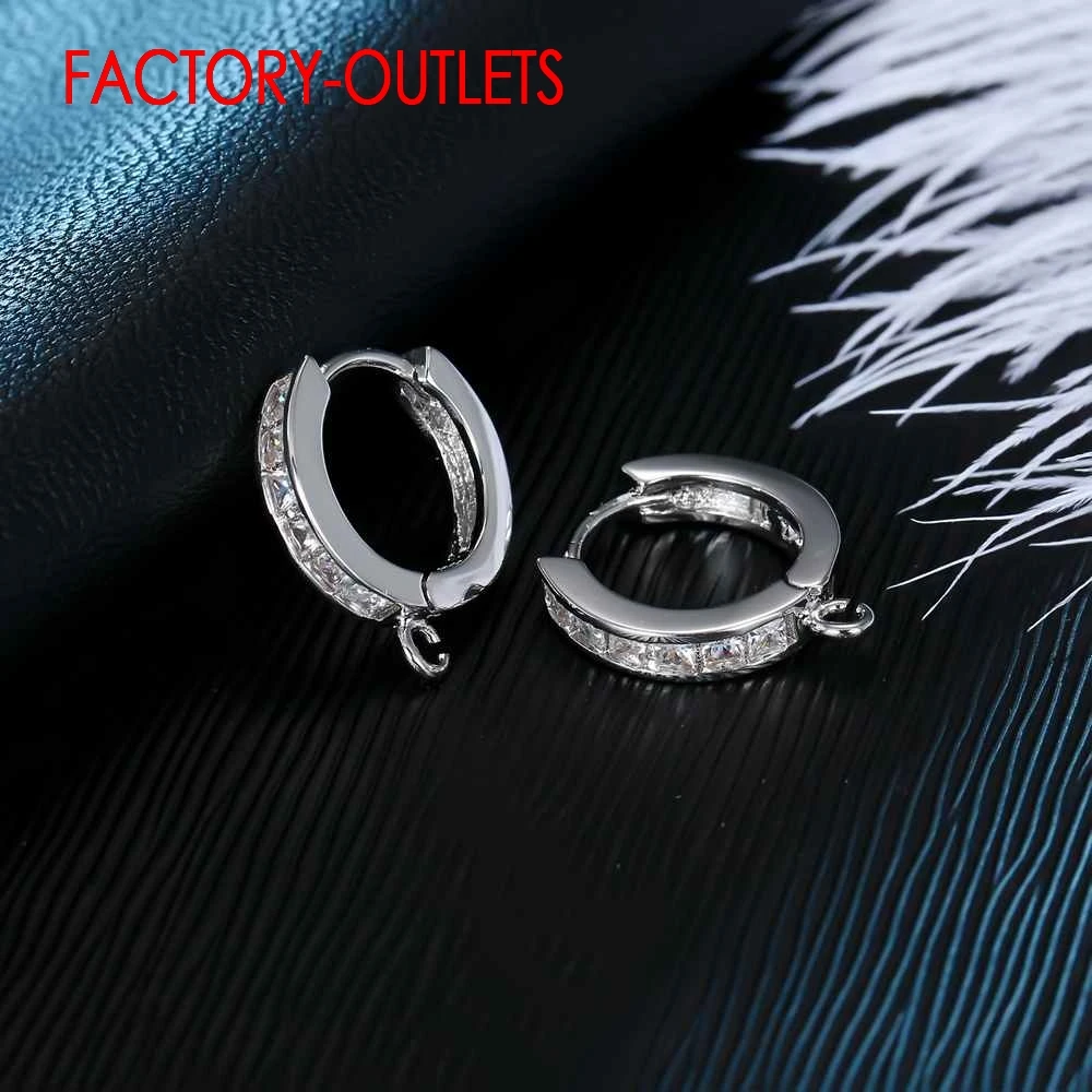 Большая распродажа серьги из стерлингового серебра 925 пробы в виде сверкающих