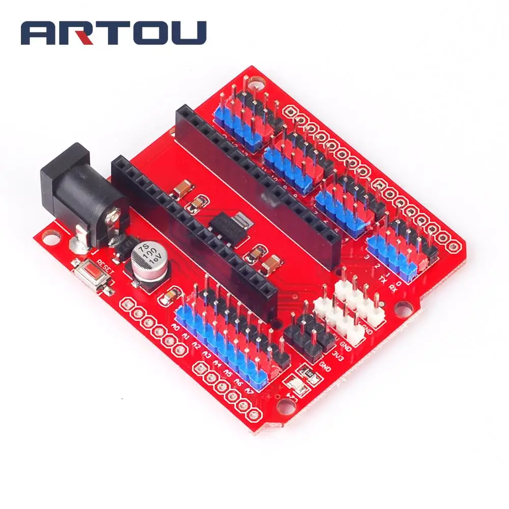 Прототип расширения NANO экран I/O Плата модуль для arduino Nano V3.0|nano v3.0|module boardnano v3 |
