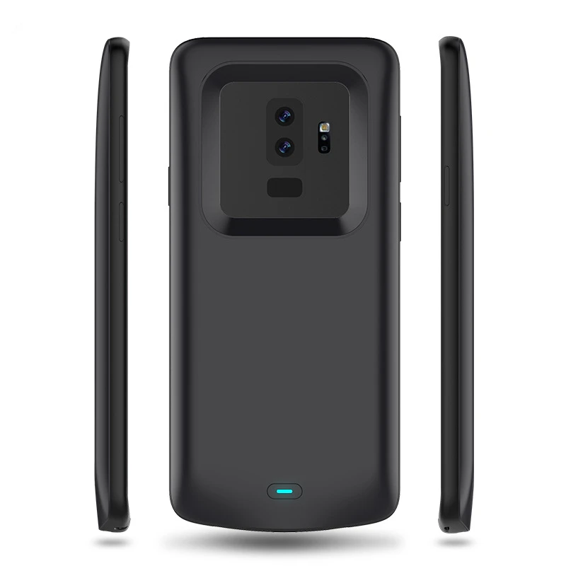 Новинка для samsung Galaxy S9 S8 Plus power Bank Мягкий ТПУ чехол зарядки телефона зарядного