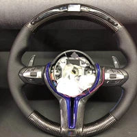 bmw m3 m5 f30 f20 real carbon fiber steering wheel steering wheel button airbag shift paddle performance bmw steering wheel
