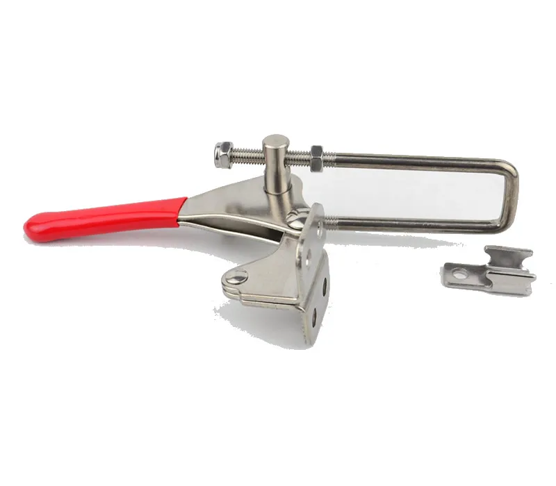 Зажим защелкивающийся вертикальный из нержавеющей стали 304 90 градусов|Крепления|