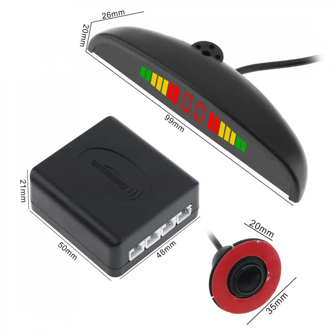 16 мм оригинальный автомобильный плоский парковочный датчик полумесяц резервный