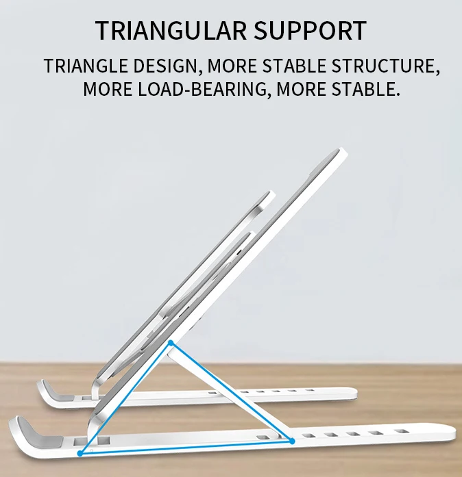 Держатель для ноутбука MacBook Pro складной алюминиевый сплав Подставка Для Ноутбука