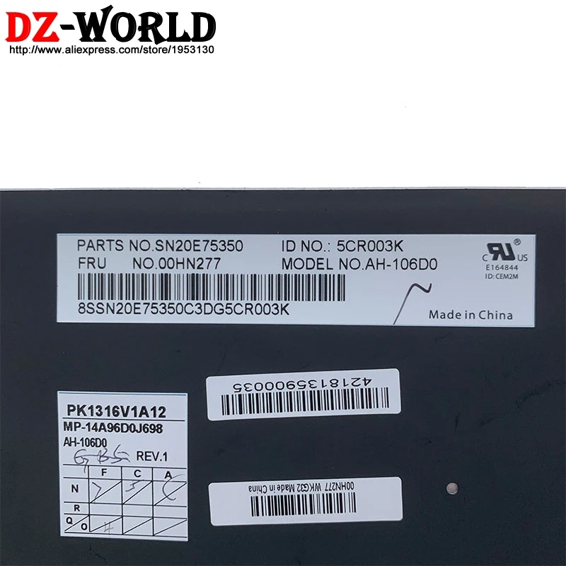 Новая Оригинальная немецкая клавиатура с подсветкой для ноутбука Lenovo Thinkpad S5 Yoga 15