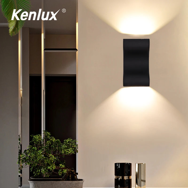 Настенный светильник светодиодный алюминиевый в скандинавском стиле для