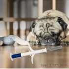 Шприц для FDX-B и черепахи, со стеклянной идентификационной биркой ISO117845, 100 кГц, инжектор для микрочипа домашних животных, чипов ICAR, чипов собак, 134,2 шт.