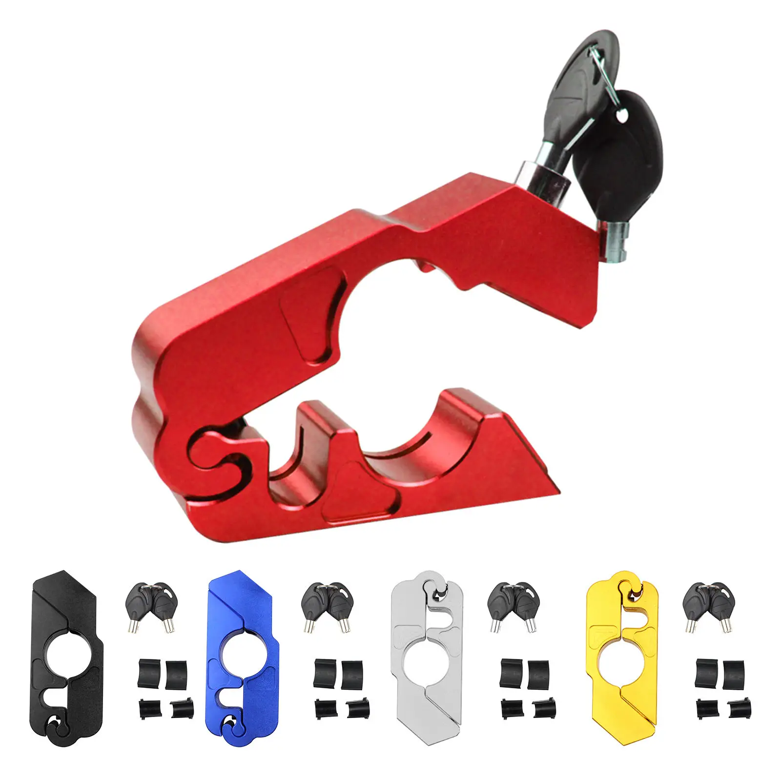 

Duty Adjustable Motorcycle Lock Handlebar Lock Anti Theft Motorcycle Lock Secure Your Motorcycle