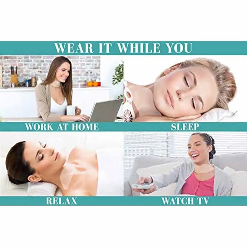 

JOYLOVE Reusable Wrinkle Silicon Transparent Microgroove Removal Sticker Skin Care Patch Arruga Laundry Ball Neck Pads