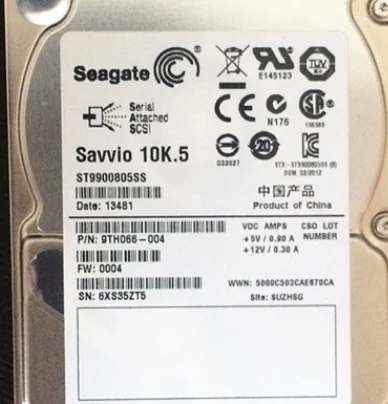 

Seagate Savvio 10K.5 900GB 10K 2.5" SAS Hard Drive HD ST9900805SS Server Storage HDD