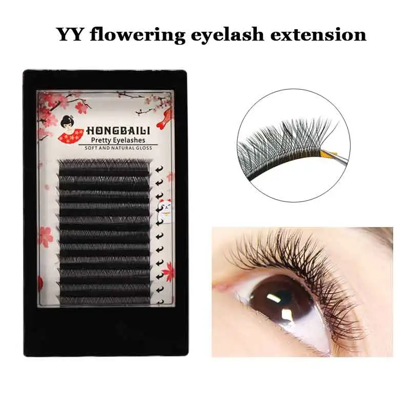 

Y premade fans eyelash extensions for salon individual lashes extensions wholesale beauty false eyelashes nagaraku rzesy cilios