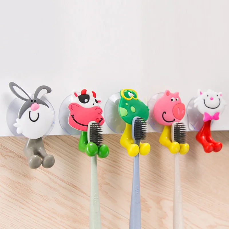 1 шт. настенный сверхмощный присоска Антибактериальный держатель зубной щетки