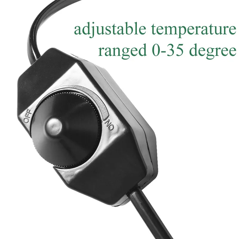 Reptile Heating Pad Warm Adjustable Temperature Controller Incubator Mat EU Plug 5 -35W Aquarium Supplies | Дом и сад