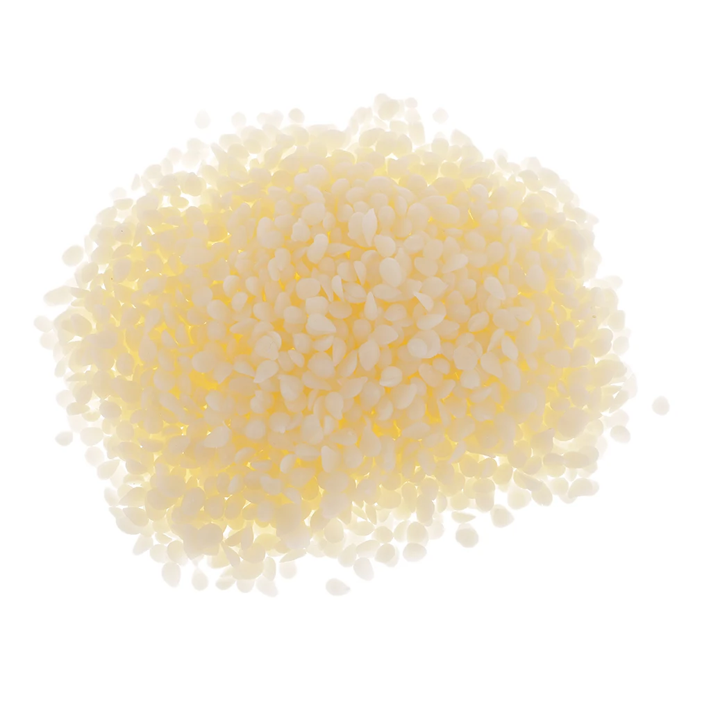 100g Pure Natural Beeswax Candles Making Supplies 100% No Added Soy Wax Lipstick Soap DIY Material White Bee Pellets | Дом и сад