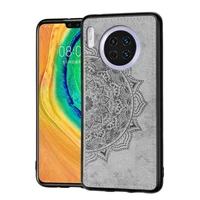 fashion datura pattern magnetic soft case for huawei mate 30 pro 30 lite phone case cover