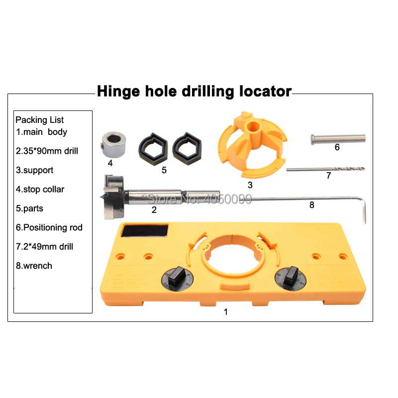 Сверлильный кондуктор для сверления отверстий 35 мм|Аксессуары