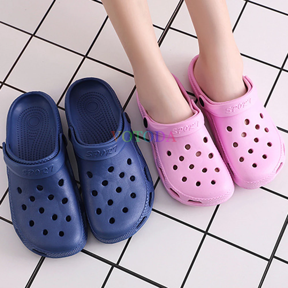 

Foam Runner Women Slippers Summer Woman Hollow Beach Slippers Unisex EVA Non-Slip Slide Flip Flop Casual Breathable Female Shoes