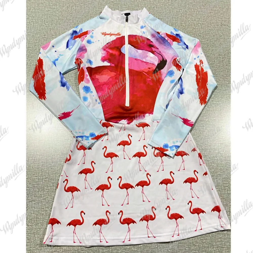 Женский костюм для велоспорта и триатлона с юбкой обезьяны