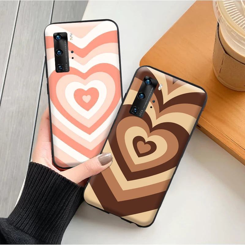 

Phone Case For Huawei P40 Lite Pro Plus For Huawei P40 Lite Pro Plus LOVE Funda Coque Cases Soft TPU Back Cover