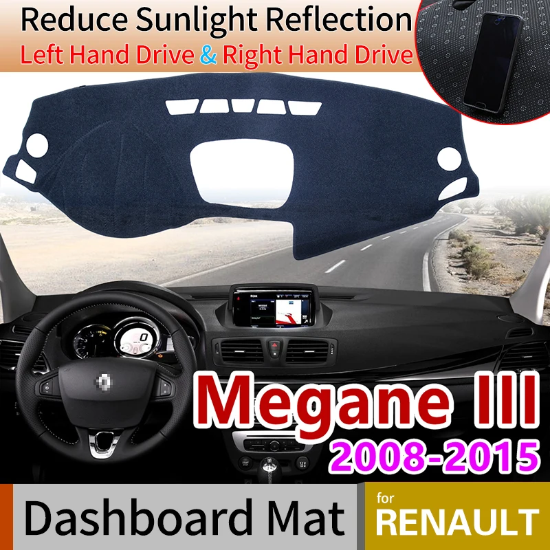 Для Renault Megane 3 III MK3 2008 2009 2010 2011 2012 2013 2014 2015 Coupe CC GT Противоскользящий коврик для