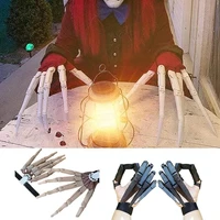 halloween finger scary ghost claw decoration articulated fingers with flexible joint party dress cosplay costume props accessory