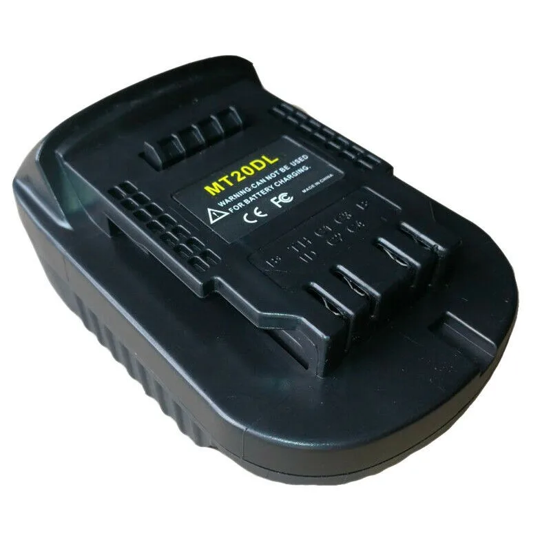 

Адаптер аккумулятора MT20DL для Makit 18 в, BL1860B/BL1860/BL1850B, преобразователь в Dewalt 18 в 20 в, литиевый беспроводной электроинструмент, аксессуар