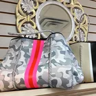 Роскошная женская сумка через плечо, большая сумка-тоут из неопрена, женские дорожные дизайнерские пляжные сумки