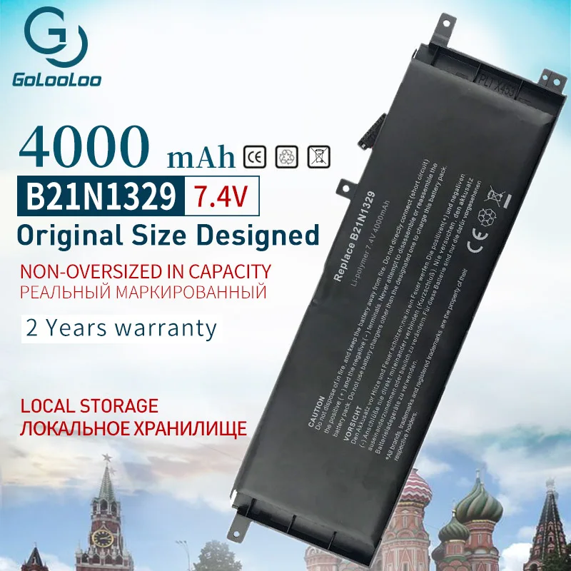 Golooloo 7 4 v ноутбук Батарея 0B200 00840000 B21 N1329 B21N1329 для ASUS F553SA X453 X453MA X553MA D553MA F553M F553MA