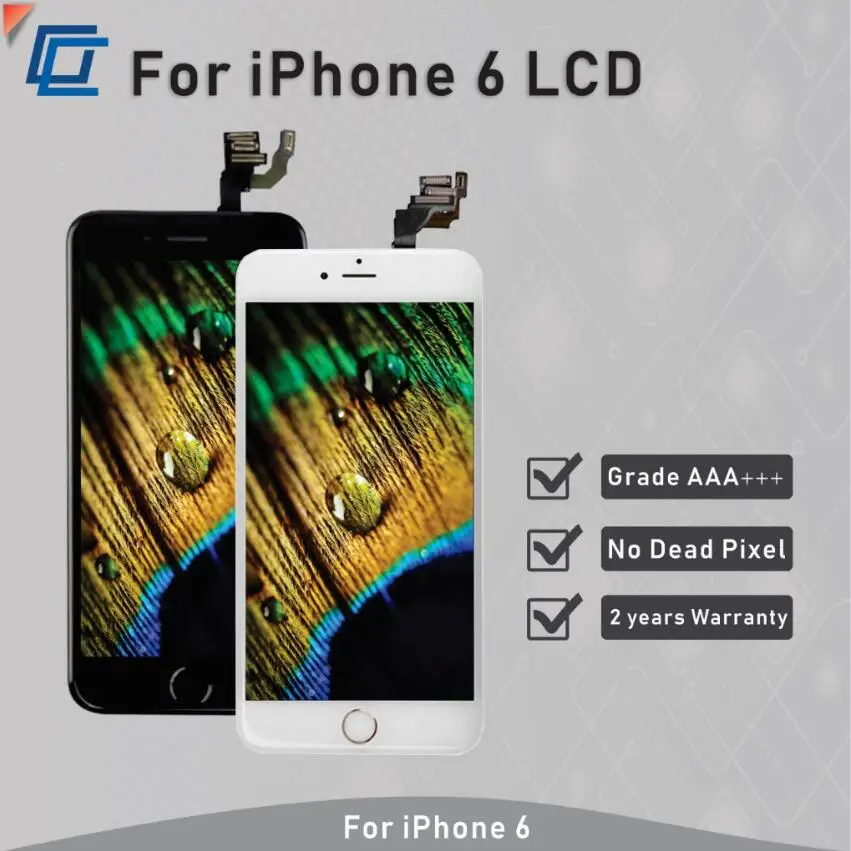 Обновление AAA + качество для iPhone 6 6S Plus ЖК дисплей Digitzer с 3D Force сенсорный экран без