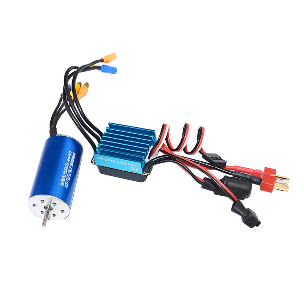 RC 2445 бесщеточный двигатель ESC комбинированная система питания для 1/14 1/16 Rc