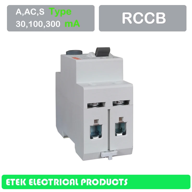 EKL1-63 RCCB Американская классификация проводов 2р 30MA 100MA 300MA типа 230/240V~ 50 Гц/60 Гц остаточный ток выключателя 16A 25A 32A 40A 50A 63A 80A