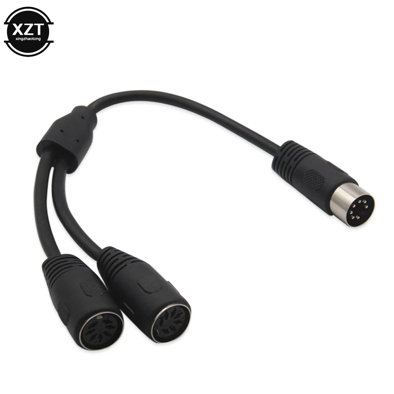 7 контактный разветвитель разъем папа мама адаптер с Y образным выходом для