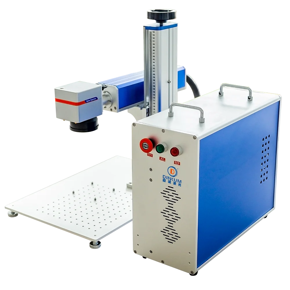 Небольшой металлический гравировальный шкаф Mopa 20 Вт волоконная лазерная