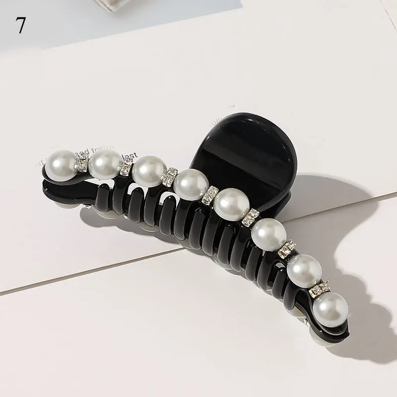 Заколка для волос с искусственным жемчугом в форме сердца| |