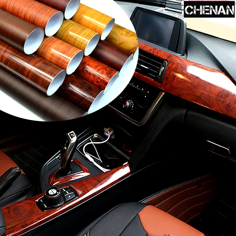 Автомобильная наклейка сделай сам зеркальная углеродная 30*200 для управления