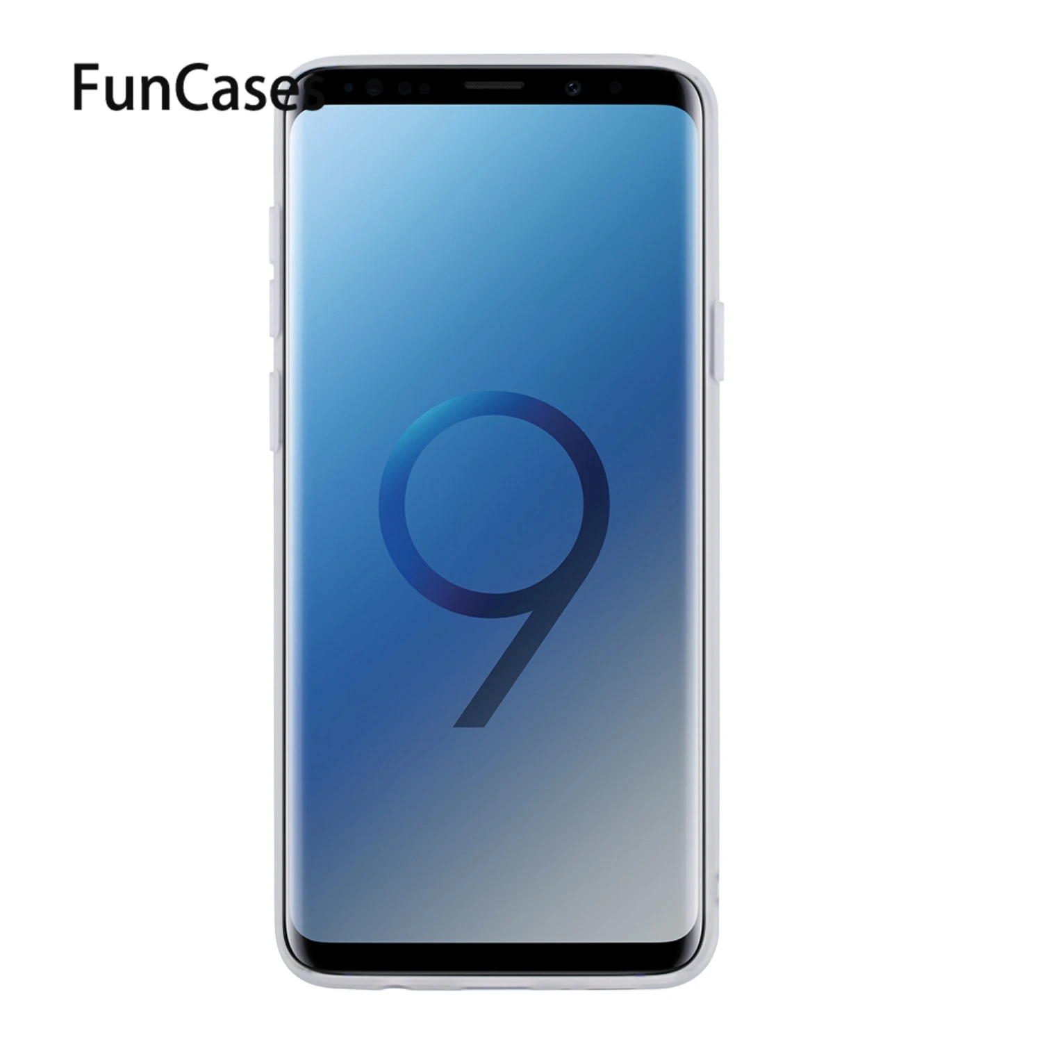 Чехлы с откидывающейся крышкой для samsung S9 Plus черный и белый цвет мягкий