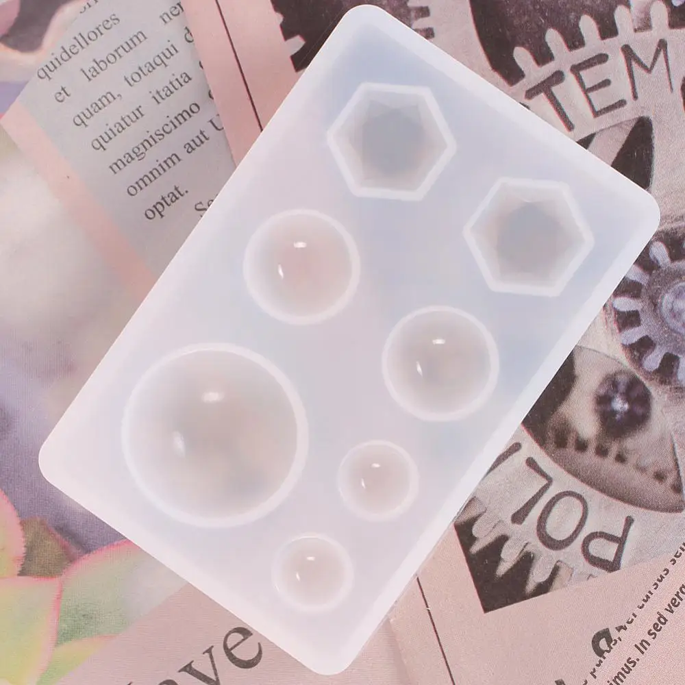 1 шт литье из смолы мяч эпоксидная силиконовая форма Кристалл Алмаз Кулон