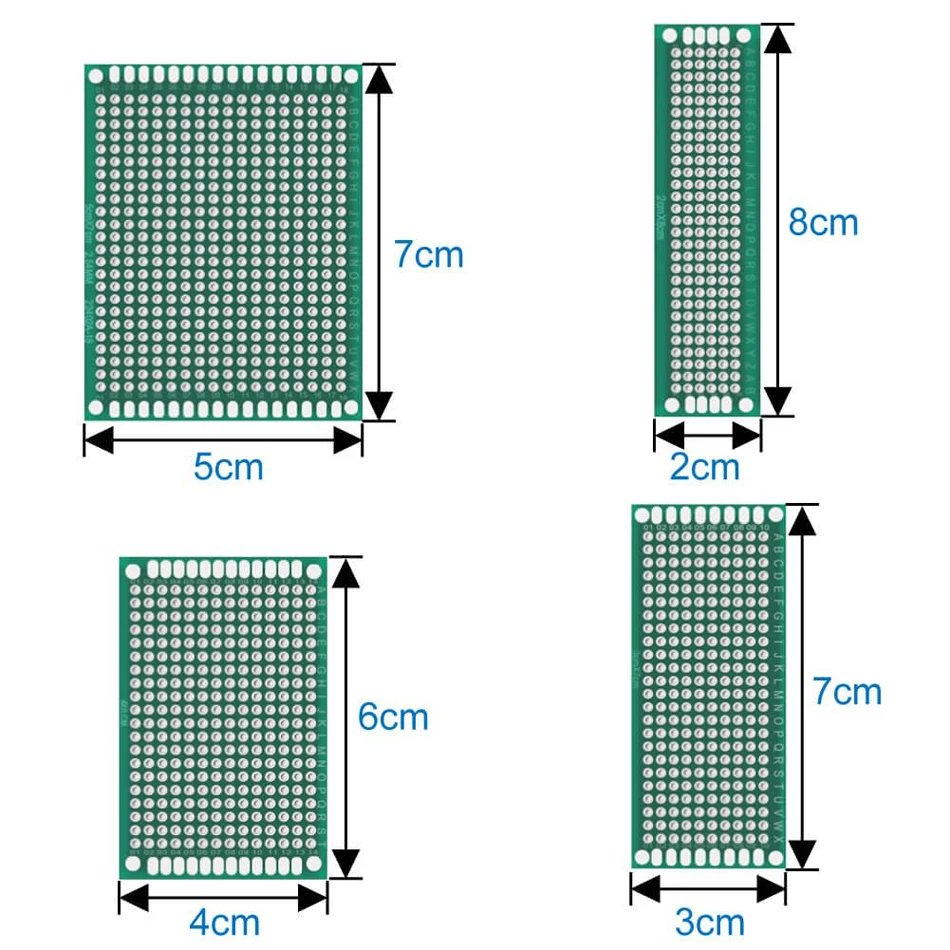 Двухсторонняя печатная плата набор для самостоятельного изготовления печатных