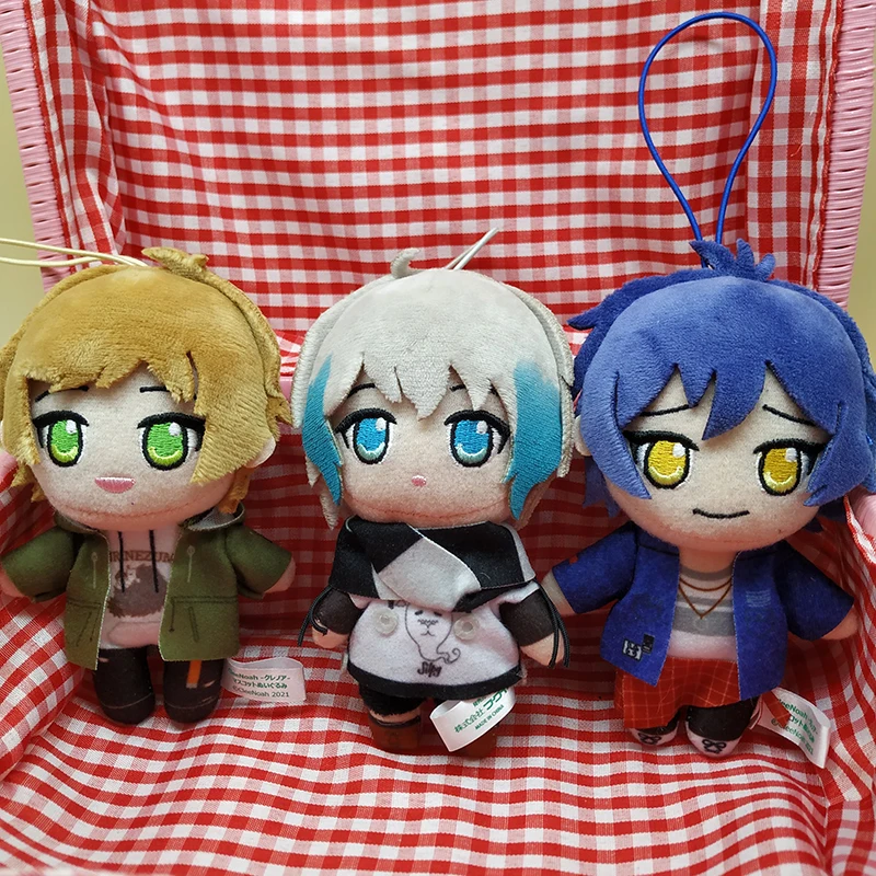 

Anime CleeNoah SILVANA Maruguri Stungun Pendant Keychain Doll Stuffed Toy Soft Plush #8818 Children Christmas Gift