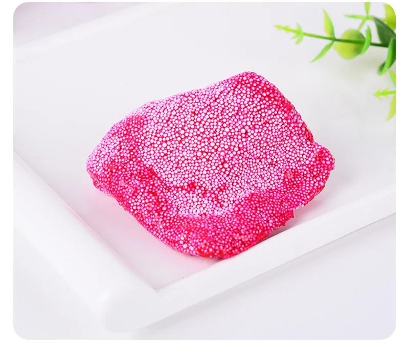 24 Colors Snowflake mud Slime Clay Ball Supplies DIY Light Soft Cotton Charms Slime Fruit Kit Cloud Craft Antistress Kids Toys