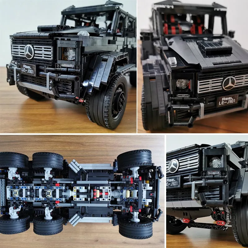 Строительный блок в сборе игрушка внедорожник Mercedes-Benz большой g6x6 модель автомобиля moc строительный блок G63 подарок для мальчика