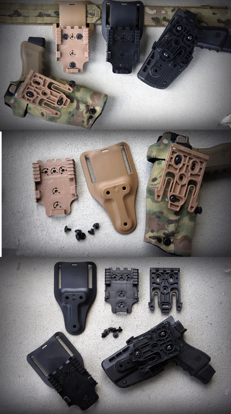QLS Система быстрой блокировки Комплект для сафарилленда кобура glock colt sig ведро чехол для охотничьего ружья Аксессуары QLS 19 и QLS 22