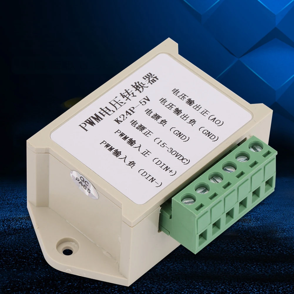 Фото 1-3KHZ 24V PWM Signal to 0-5V Voltage Converter D/A Digital-Analog PLC Intustral Interface Analog Tool Обустройство дома 1-3KHZ 24V PWM Signal to 0-5V Voltage Converter D/A Digital-Analog PLC Intustral Interface Analog Tool Обустройство дома