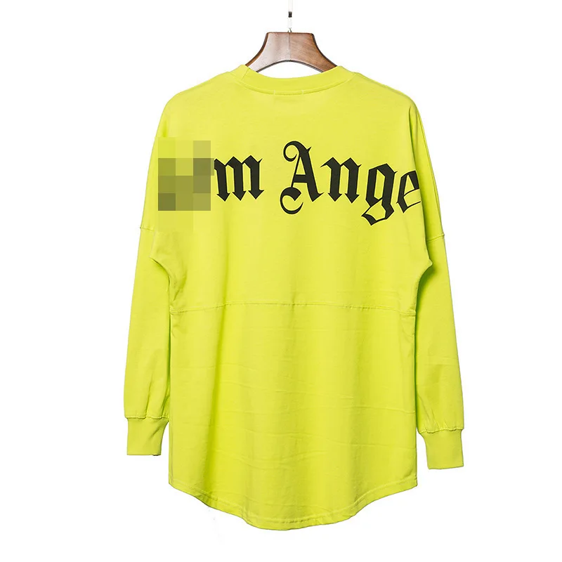 

Palm Meichao PA angels bear Angel Bear smiley face bear long sleeve T-shirt