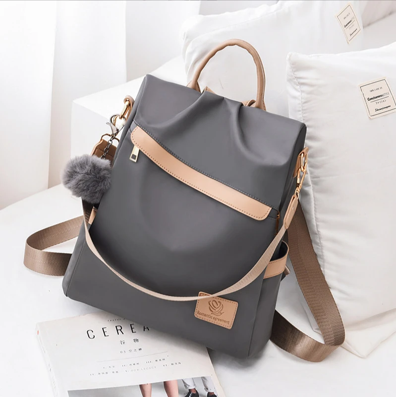 

MTONG Women Backpack 2020 New Oxford Women's bag Teen Girls Backpacks Cute Animals School Female Small Bag